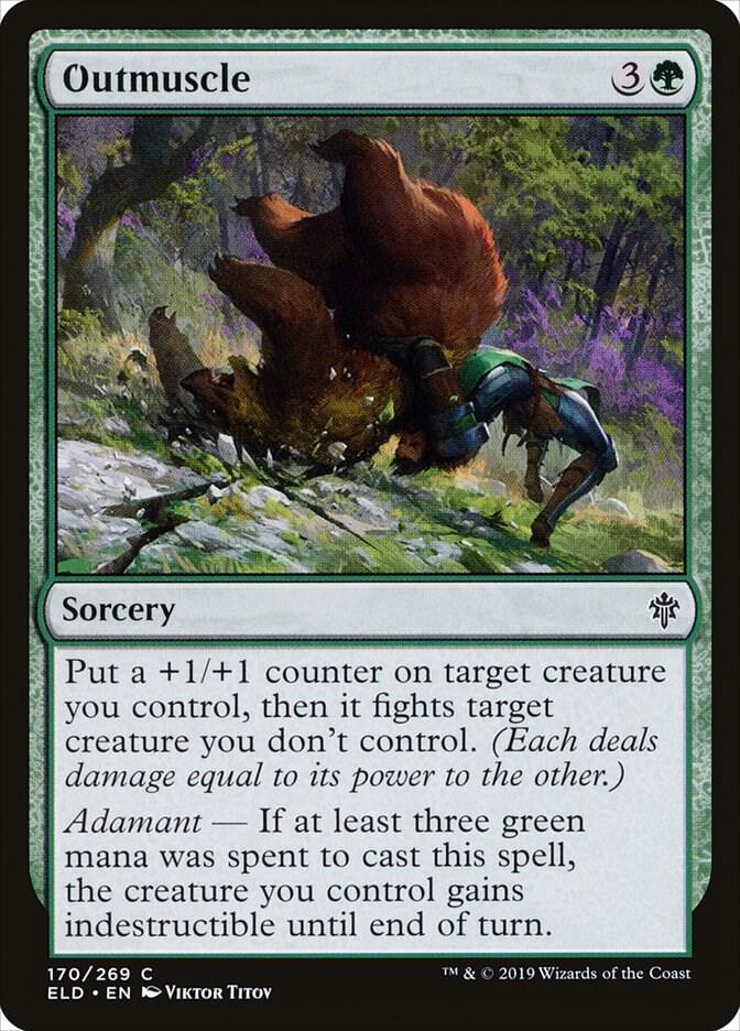 Outmuscle, Throne of Eldraine 170