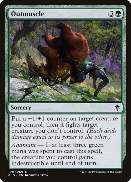 Outmuscle, Throne of Eldraine 170