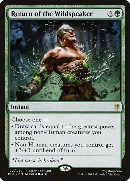 Return of the Wildspeaker, Throne of Eldraine 172