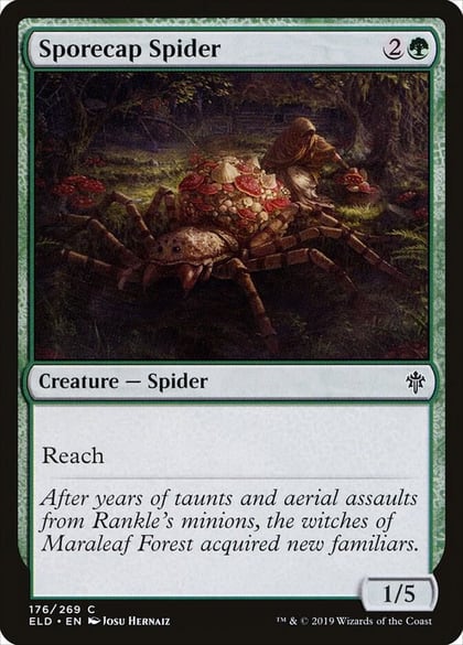 Sporecap Spider, Throne of Eldraine 176