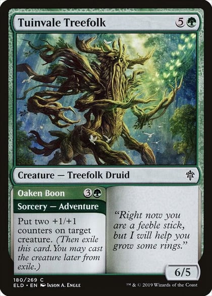 Tuinvale Treefolk, Throne of Eldraine 180