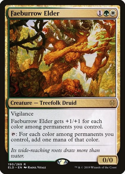 Faeburrow Elder, Throne of Eldraine 190