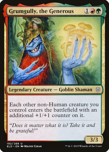 Grumgully, the Generous, Throne of Eldraine 192