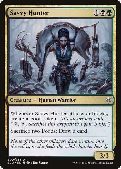 Savvy Hunter, Throne of Eldraine 200