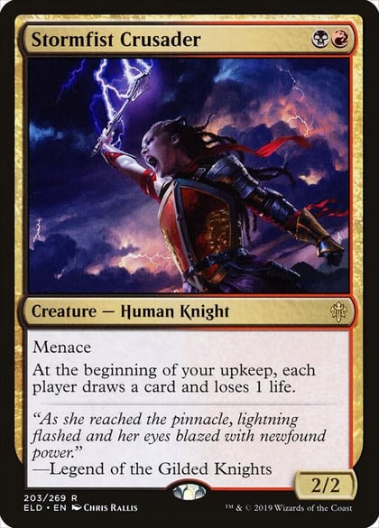 Stormfist Crusader, Throne of Eldraine 203