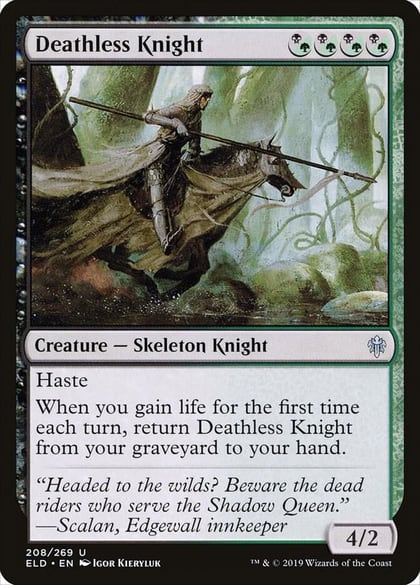 Deathless Knight, Throne of Eldraine 208