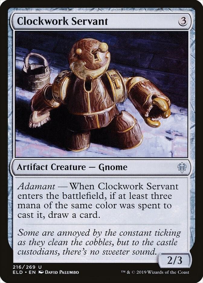 Clockwork Servant, Throne of Eldraine 216