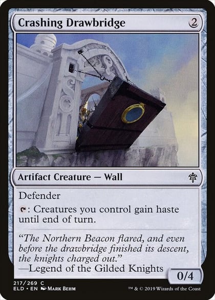 Crashing Drawbridge, Throne of Eldraine 217