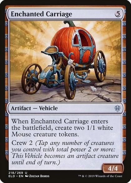 Enchanted Carriage, Throne of Eldraine 218
