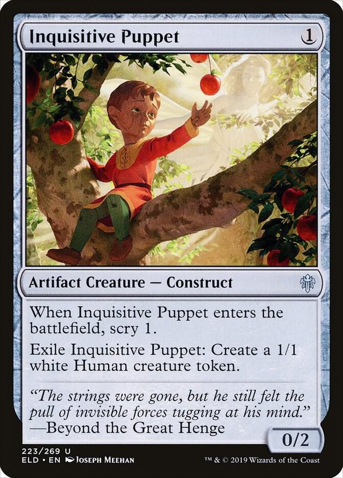 Inquisitive Puppet, Throne of Eldraine 223