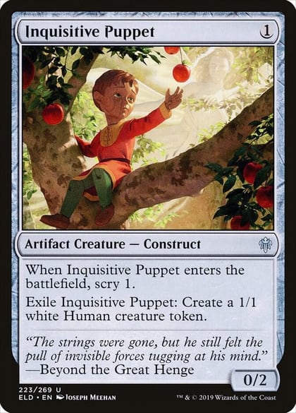 Inquisitive Puppet, Throne of Eldraine 223