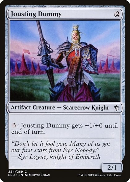 Jousting Dummy, Throne of Eldraine 224