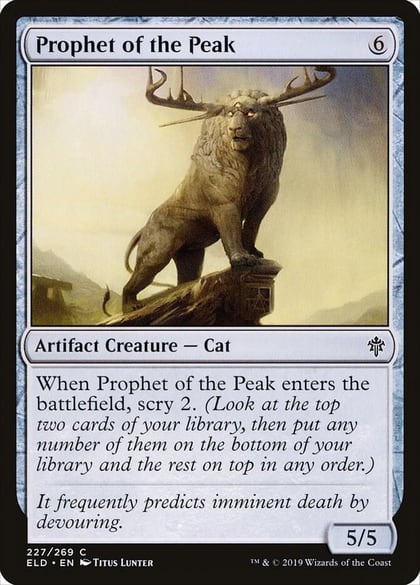 Prophet of the Peak, Throne of Eldraine 227