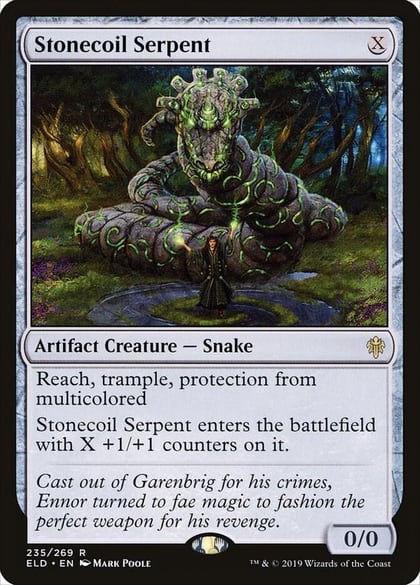 Stonecoil Serpent, Throne of Eldraine 235