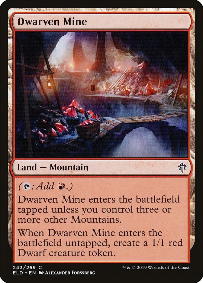 Dwarven Mine, Throne of Eldraine 243