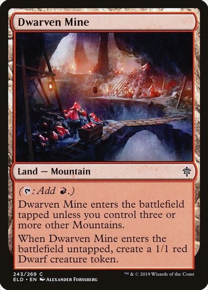 Dwarven Mine, Throne of Eldraine 243