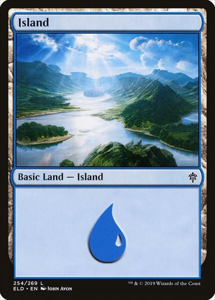 Island (254), Throne of Eldraine 254