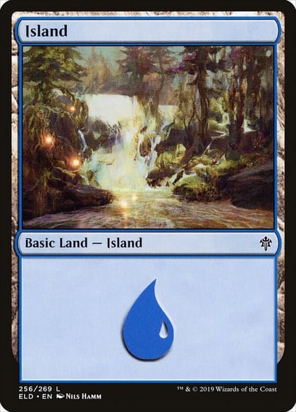Island (256), Throne of Eldraine 256