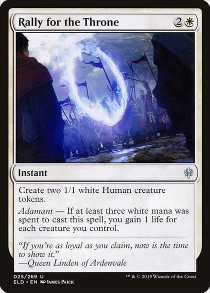 Rally for the Throne, Throne of Eldraine 25