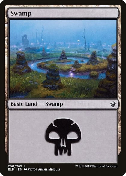 Swamp (260), Throne of Eldraine 260