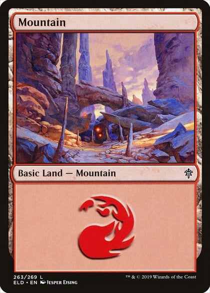 Mountain (263), Throne of Eldraine 263