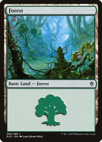 Forest (266), Throne of Eldraine 266