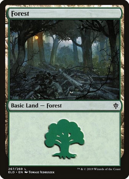Forest (267), Throne of Eldraine 267