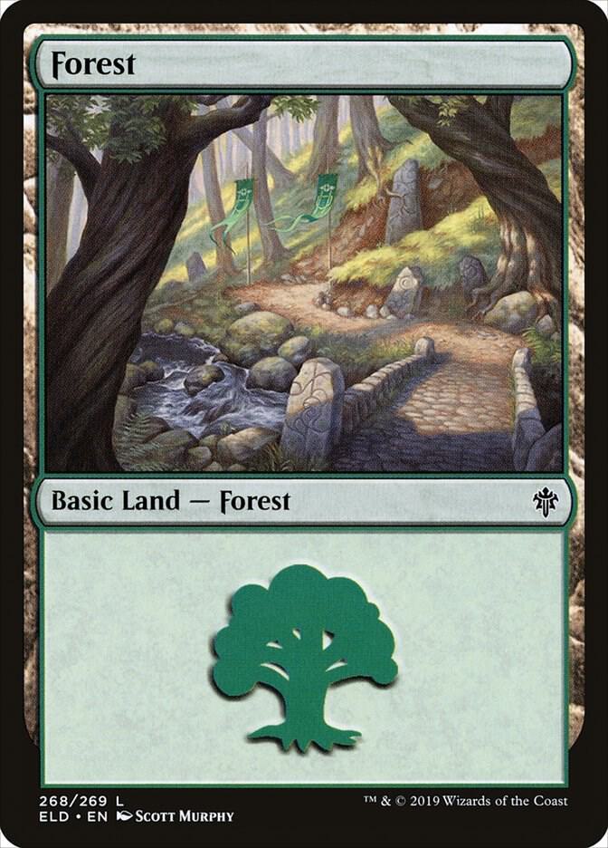 Forest (268), Throne of Eldraine 268