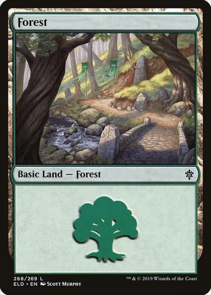 Forest (268), Throne of Eldraine 268