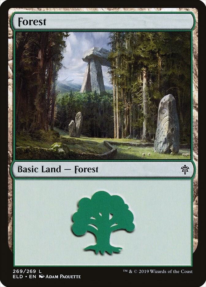Forest (269), Throne of Eldraine 269