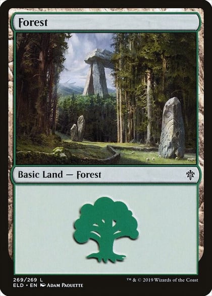 Forest (269), Throne of Eldraine 269
