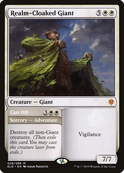 Realm-Cloaked Giant, Throne of Eldraine 26