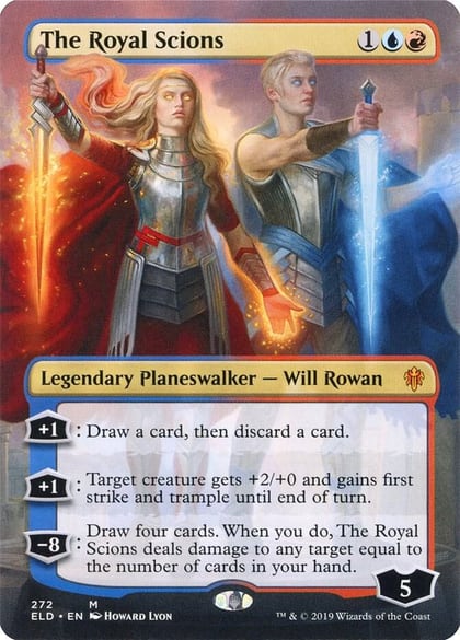 The Royal Scions (Borderless), Throne of Eldraine 272