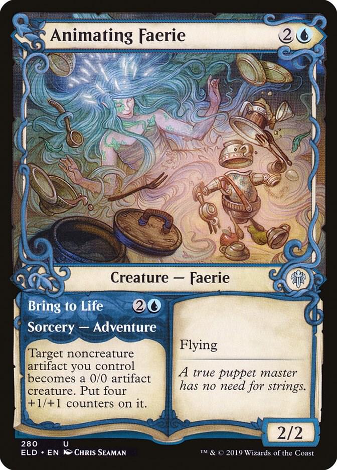 Animating Faerie (Showcase), Throne of Eldraine 280