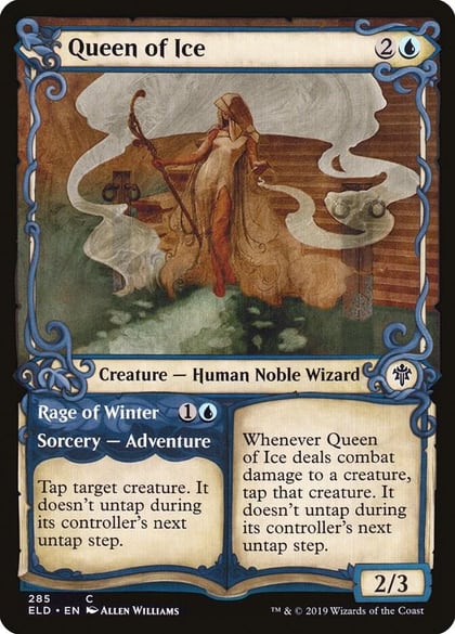 Queen of Ice (Showcase), Throne of Eldraine 285