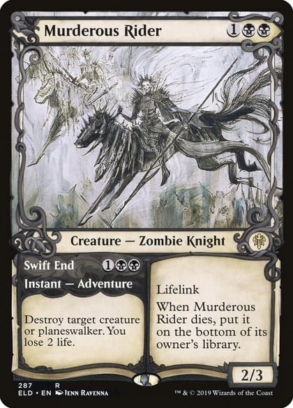 Murderous Rider (Showcase), Throne of Eldraine 287
