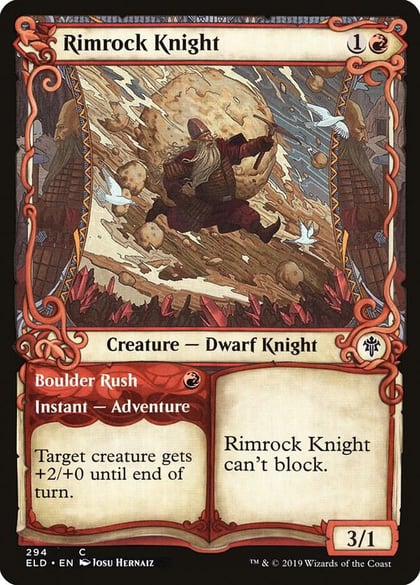 Rimrock Knight (Showcase), Throne of Eldraine 294