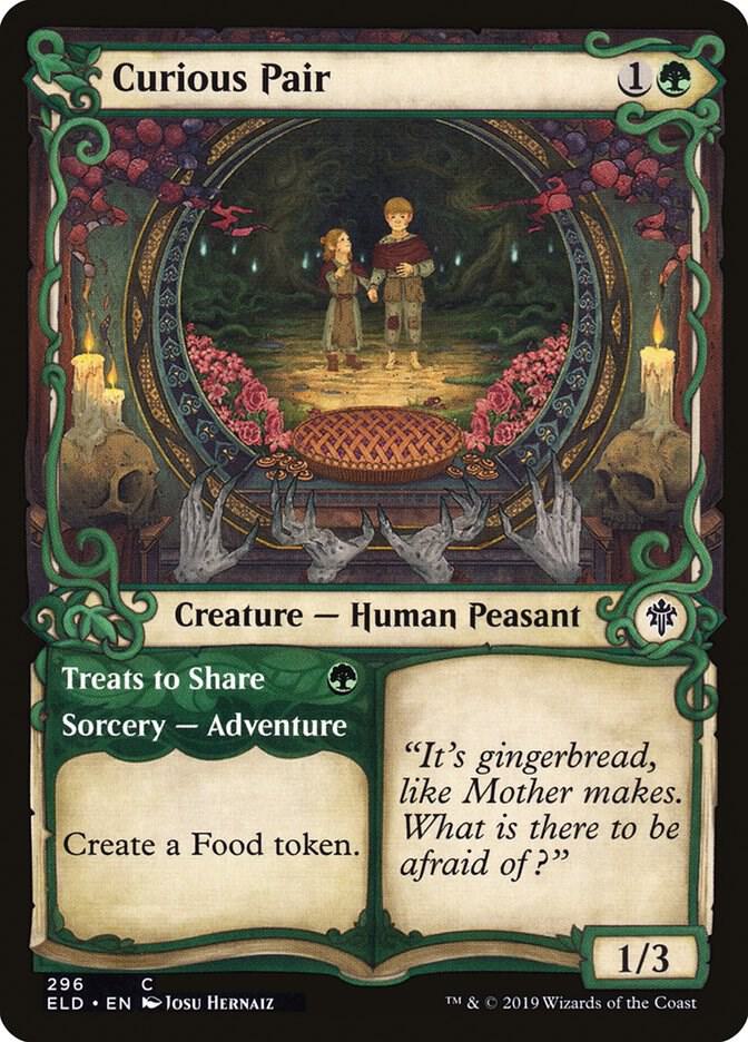 Curious Pair (Showcase), Throne of Eldraine 296