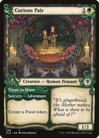 Curious Pair (Showcase), Throne of Eldraine 296