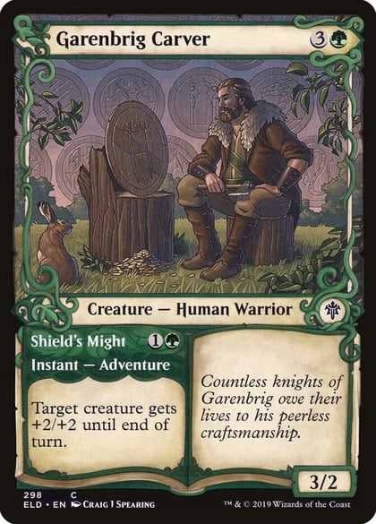 Garenbrig Carver (Showcase), Throne of Eldraine 298