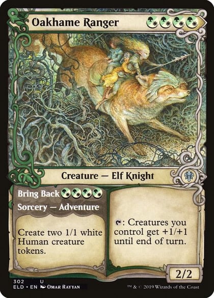 Oakhame Ranger (Showcase), Throne of Eldraine 302