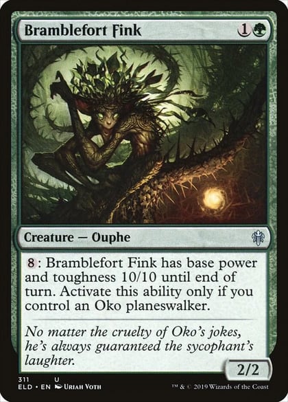 Bramblefort Fink, Throne of Eldraine 311