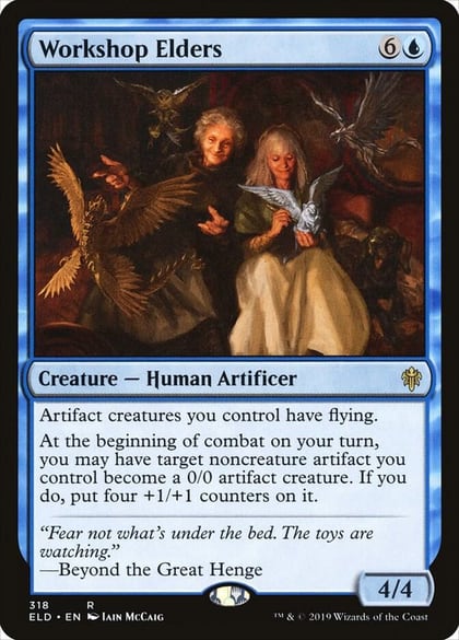 Workshop Elders, Throne of Eldraine 318