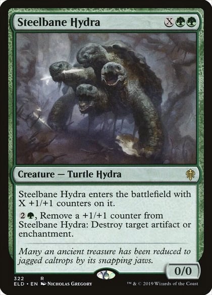 Steelbane Hydra, Throne of Eldraine 322