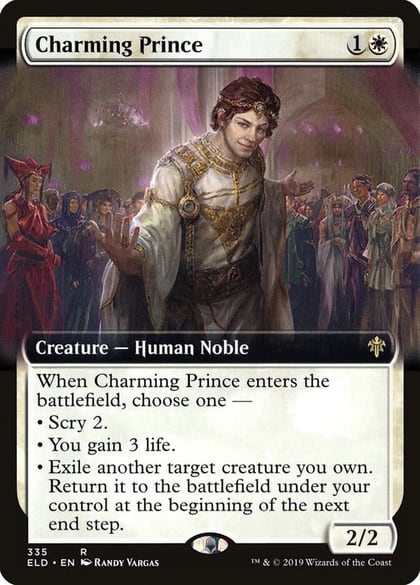 Charming Prince (Extended Art), Throne of Eldraine 335