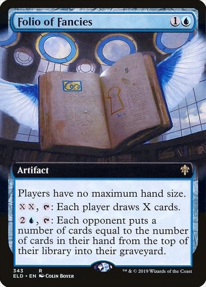Folio of Fancies (Extended Art), Throne of Eldraine 343
