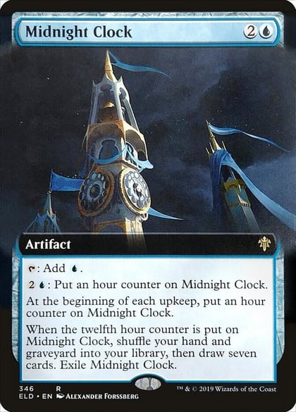 Midnight Clock (Extended Art), Throne of Eldraine 346