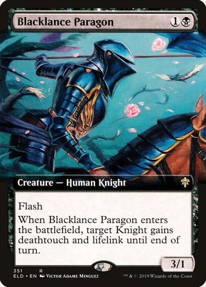 Blacklance Paragon (Extended Art), Throne of Eldraine 351