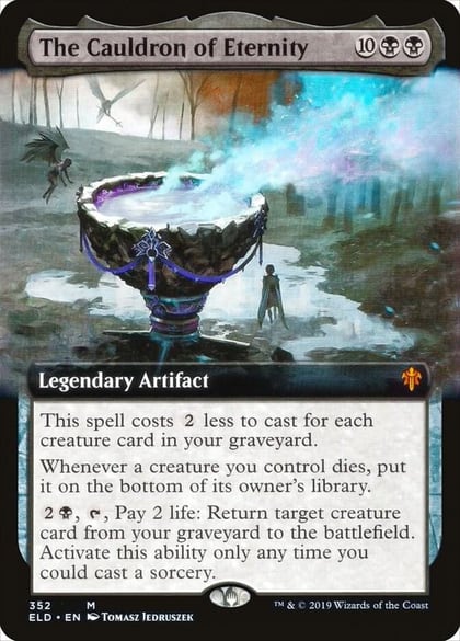 The Cauldron of Eternity (Extended Art), Throne of Eldraine 352