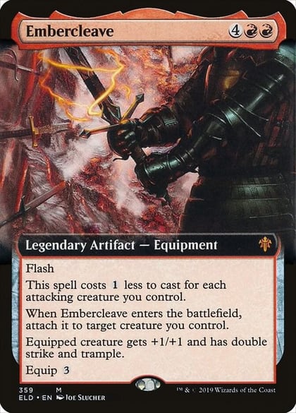 Embercleave (Extended Art), Throne of Eldraine 359